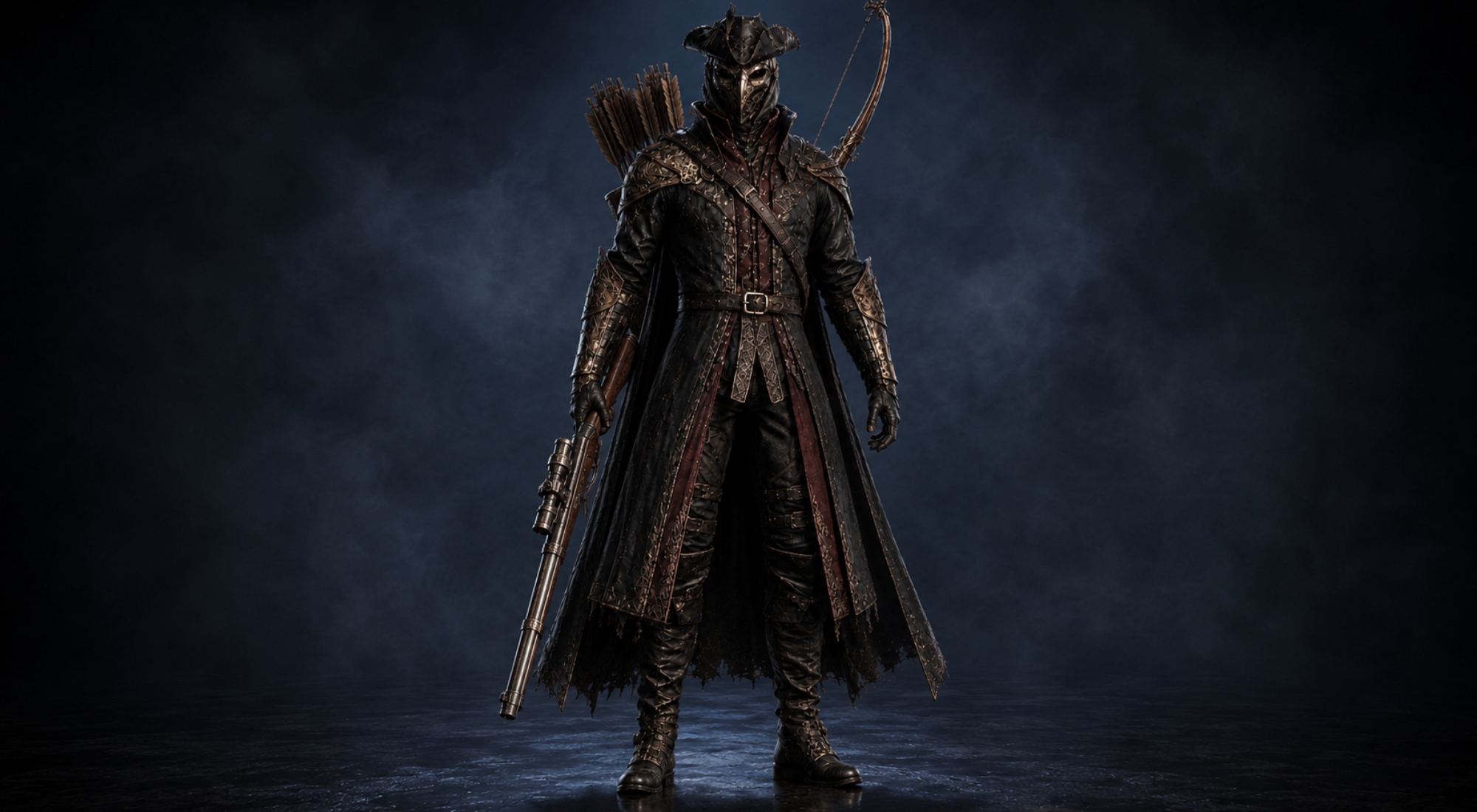 Obsidian Veil Knight - Rigged Animated Dark Fantasy RPG Character Pack ...