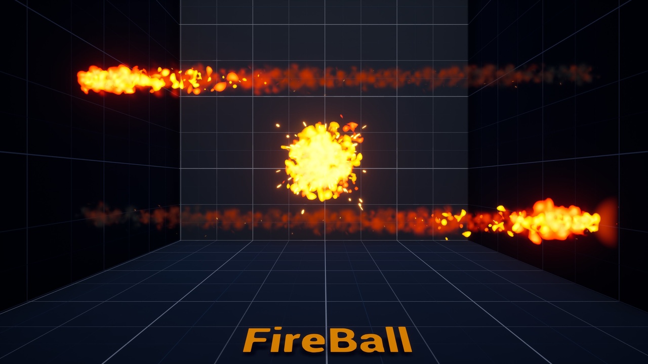 Media 1 for listing Stylized VFX Collection : Fire