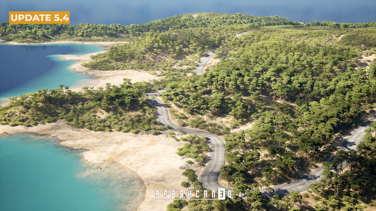 Media 1 for listing Mediterranean Island Pack (Island Environment - Pine Forest Island - Forest)