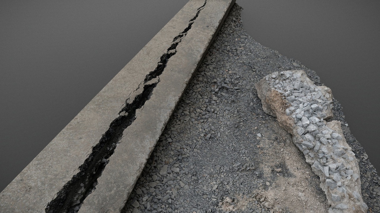 Media 1 for listing Asphalt edge fissure