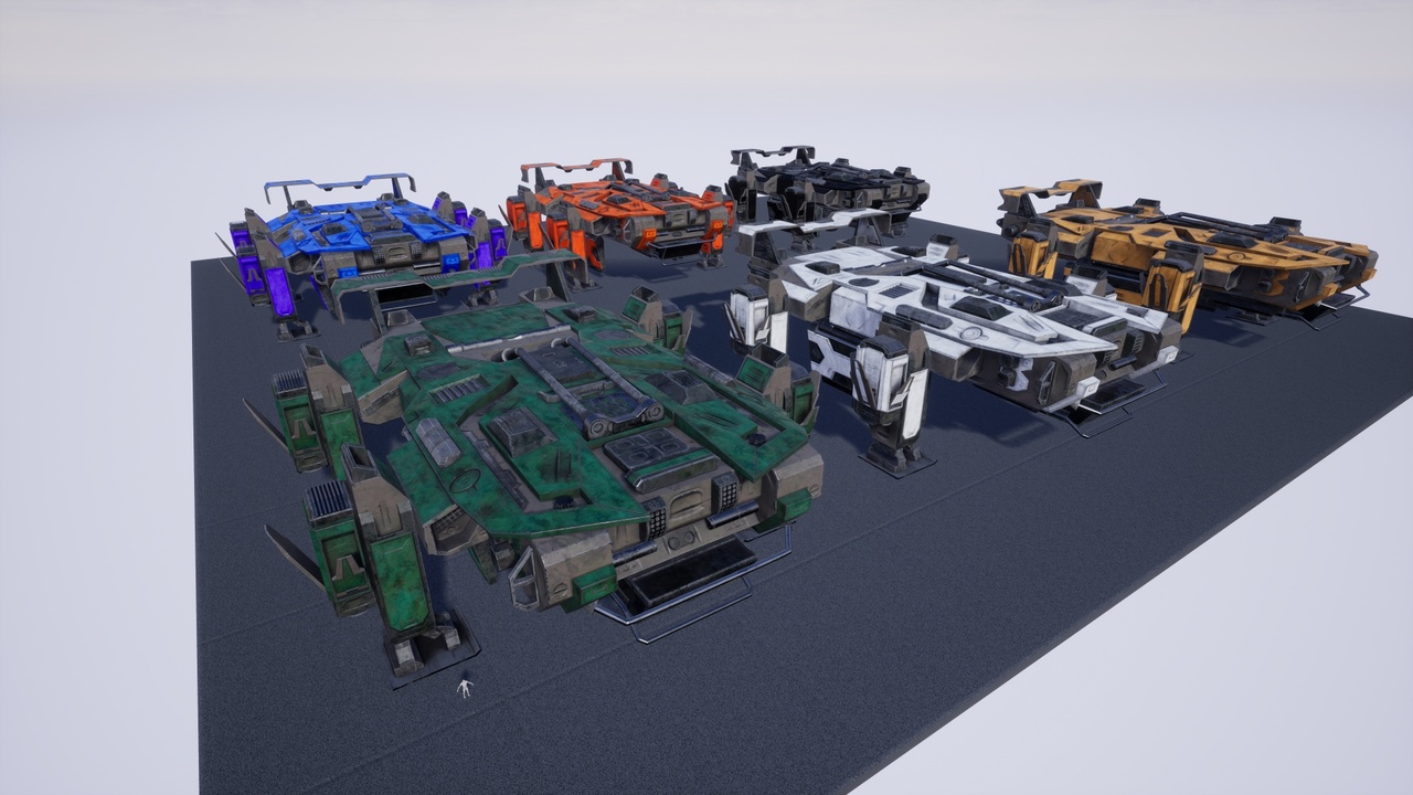 Media 1 for listing Sci-Fi CargoShip