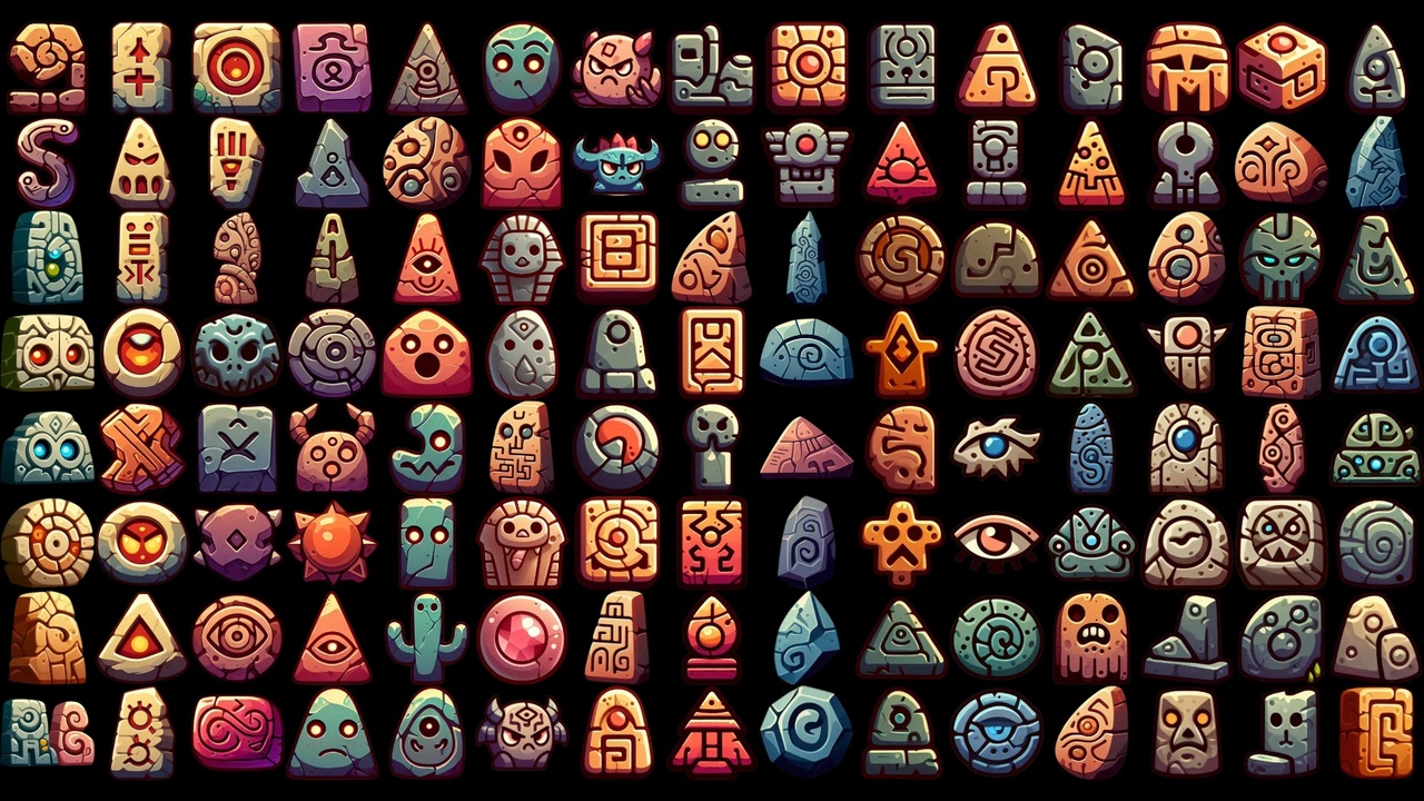 Media 1 for listing Ancient Stones - 1100+ Sprites