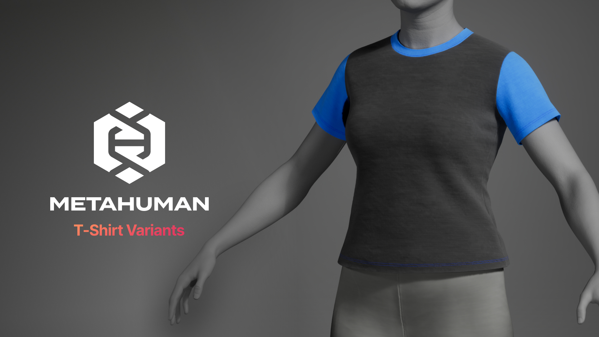 MetaHuman T Shirt Variants | Fab