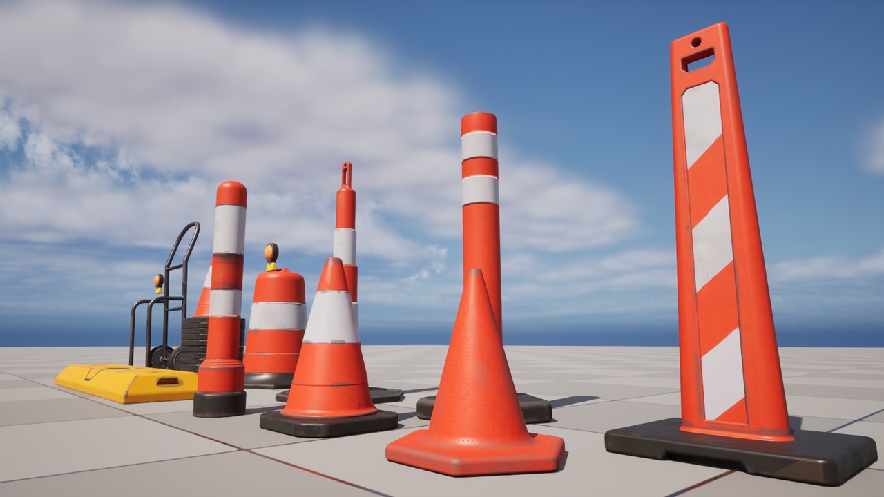 商品 Traffic Channelizers 的媒体 1