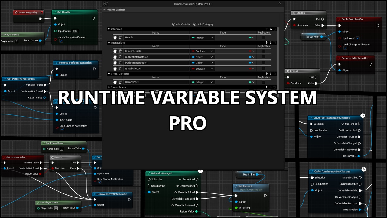 Media 1 for listing Runtime Variable System Pro