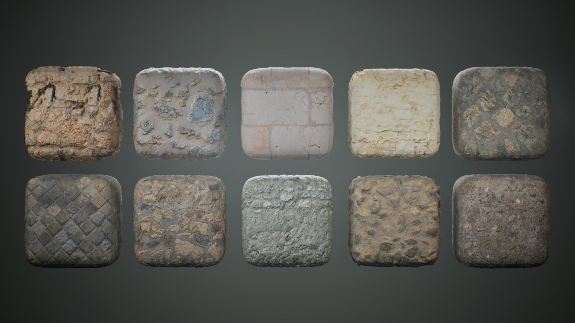 Media 1 for listing Brick Walls 12 - Scanned Photogrammetry Materials