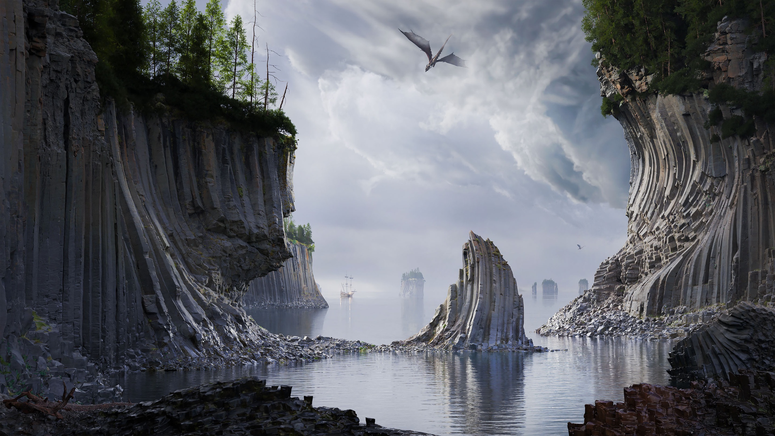 Media 1 for listing Basalt Columns Cliffs