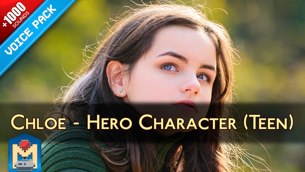 الوسائط 1 للقائمة Chloe - Teen Hero Character Voice Pack