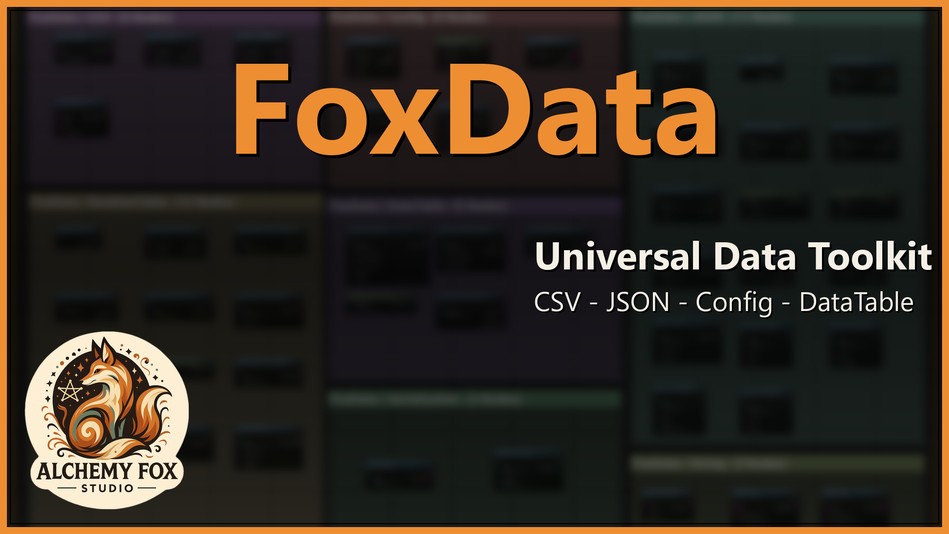 Fox Data — JSON, CSV, DataTable & Runtime Tables Nodes | Fab