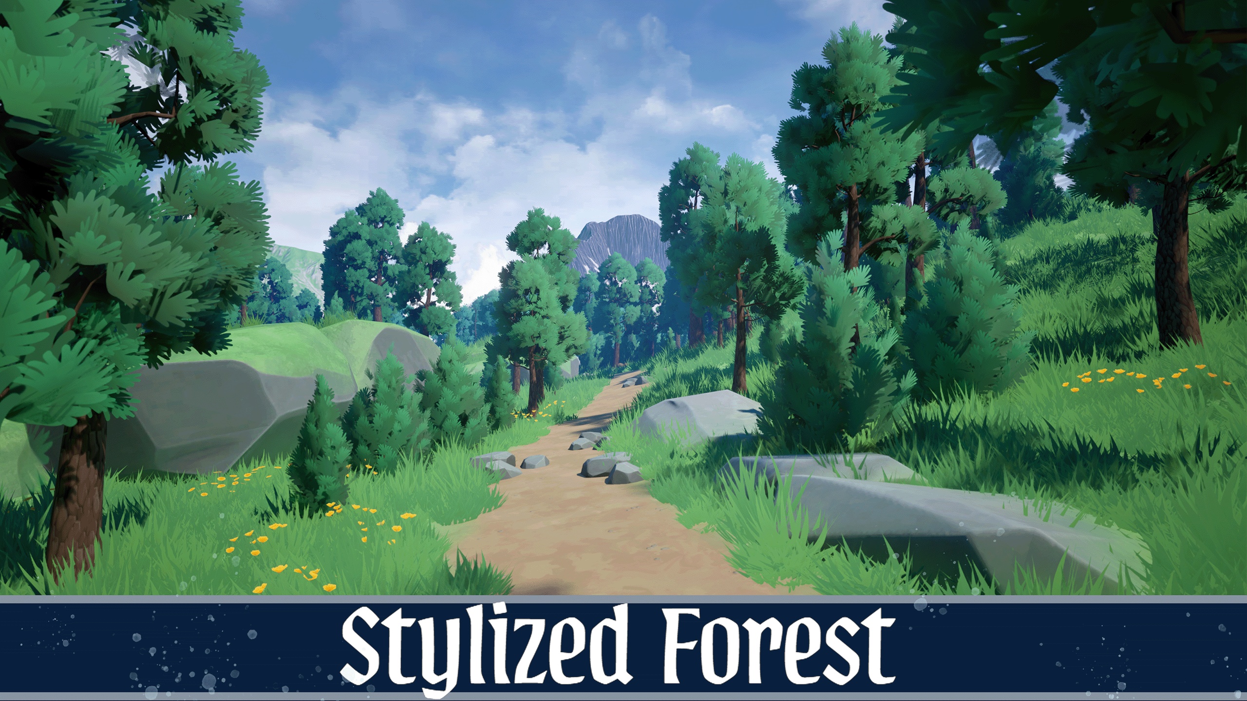 Media 1 for listing Forest Stylized Pack with PCG