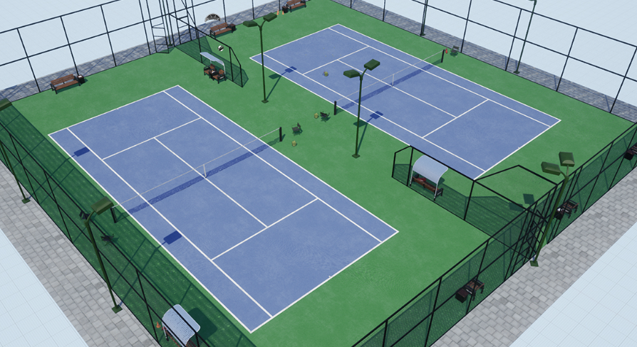 On Tennis Court-T（海外サイズ:S） Know the rules, scoring, and dimensions in tennis