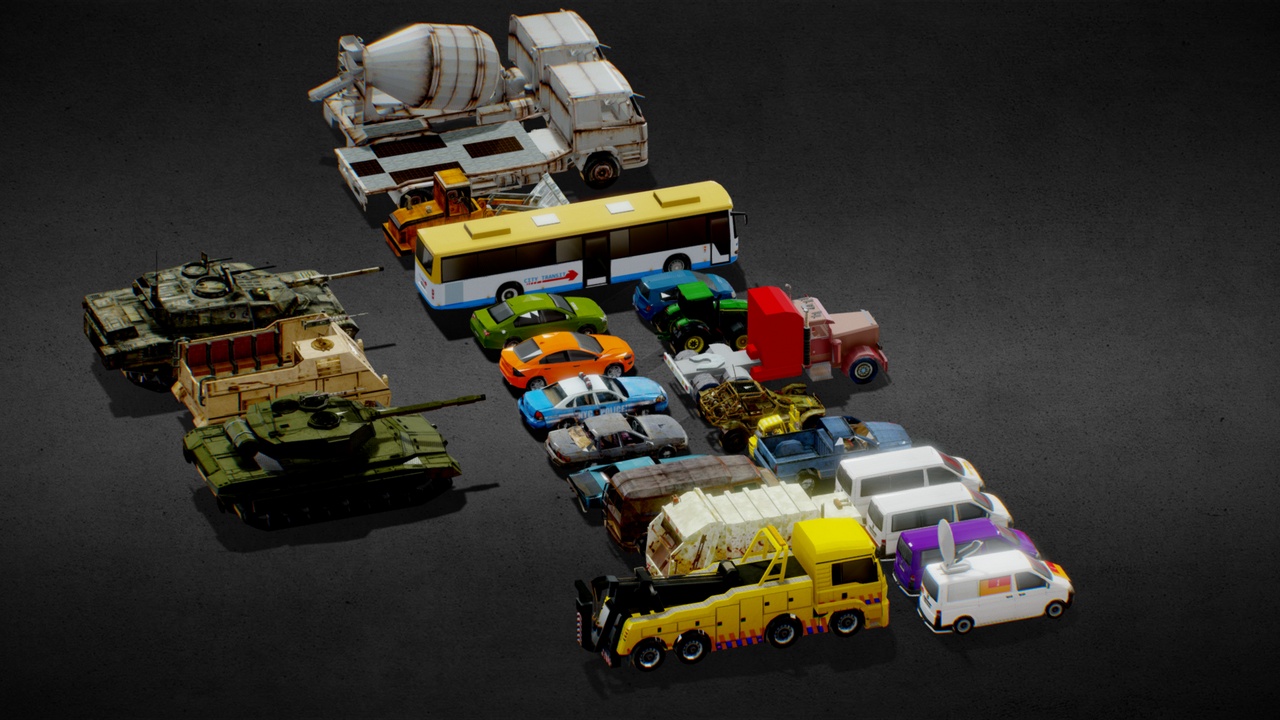 Media 1 for listing Vehicles Pack