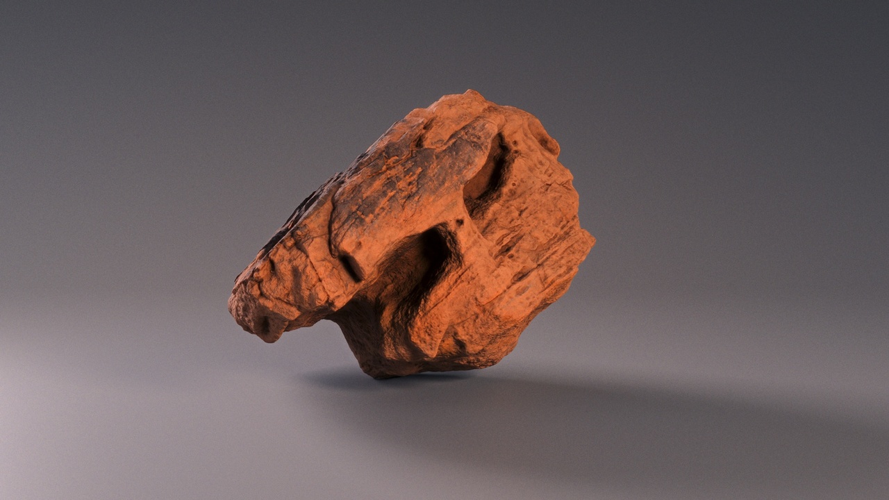 Media 1 for listing Wadi Rum Sandstone Rock 05 - Compact Boulder