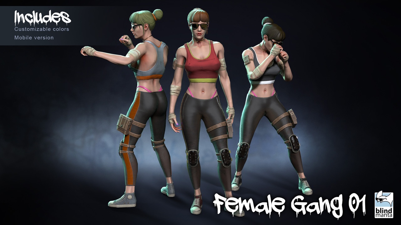 Media 1 for listing Female Gang 01