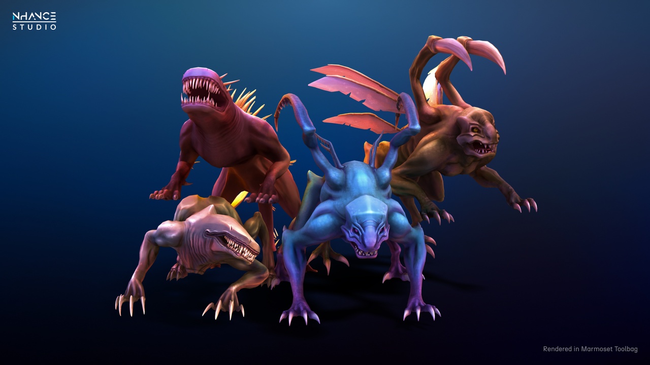 Media 1 for listing Stylized Monsters Pack
