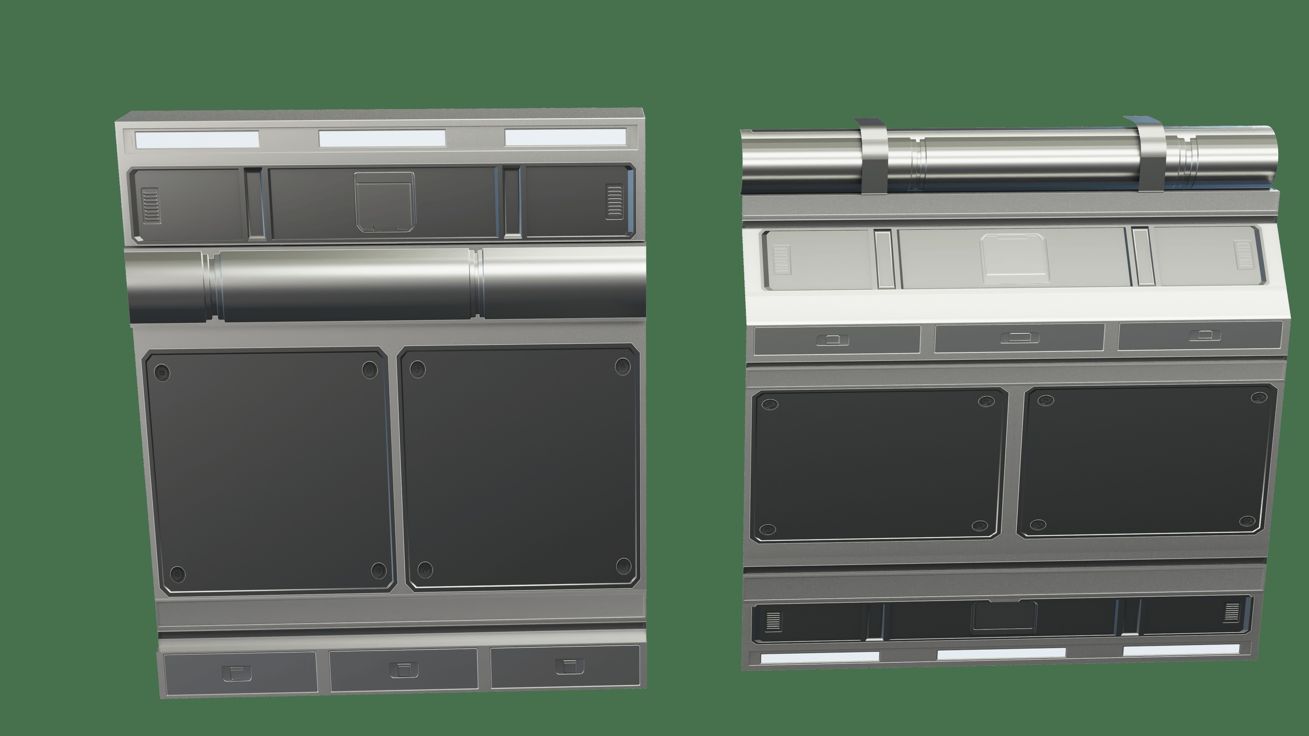 Media 1 for listing Sci-Fi Trim Sheet - 4K Texture