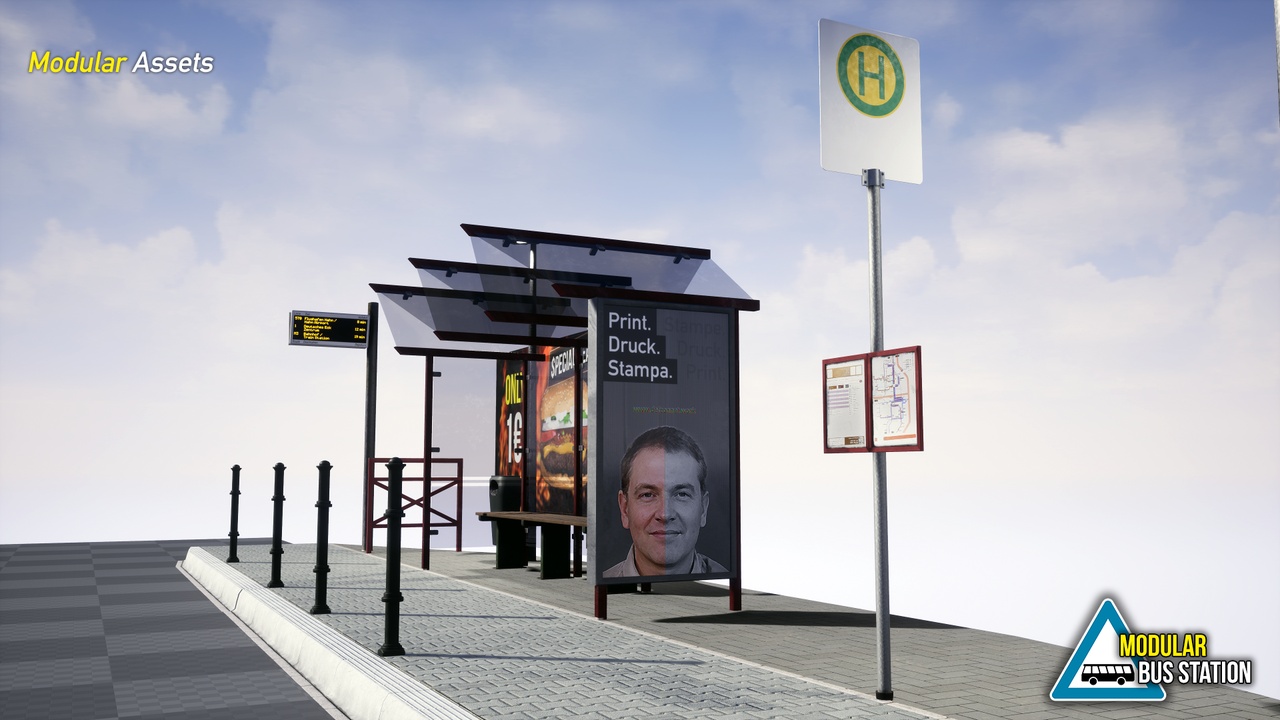 Media 1 for listing Modular Bus Station - Vol. 1