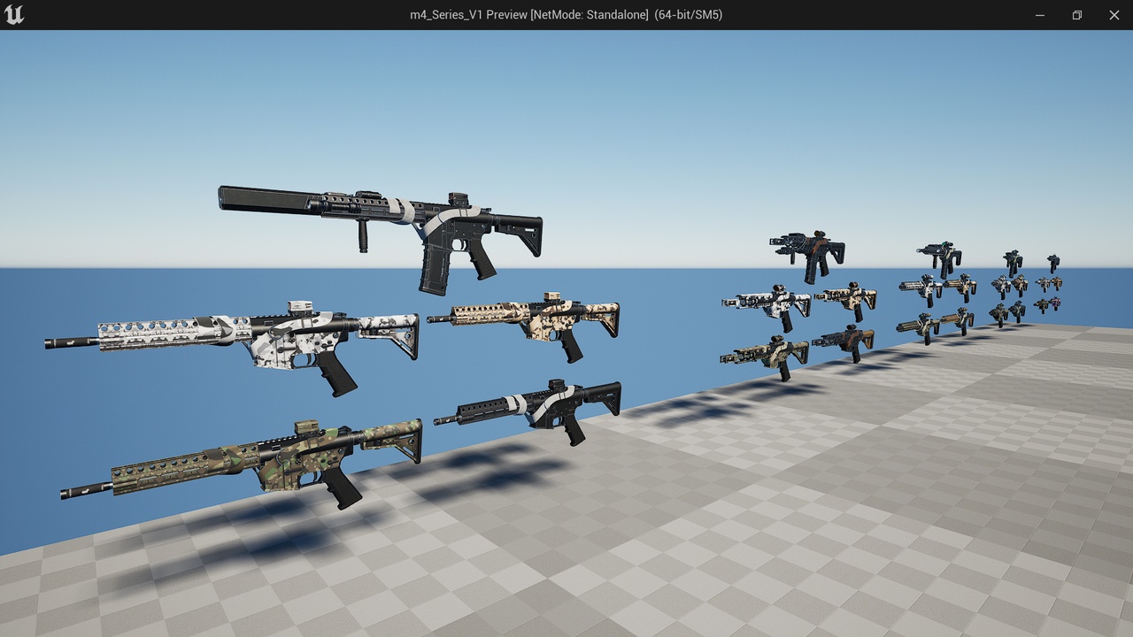 Media 1 for listing m4 Series V1 Fps Weapons (Fps - Tps)