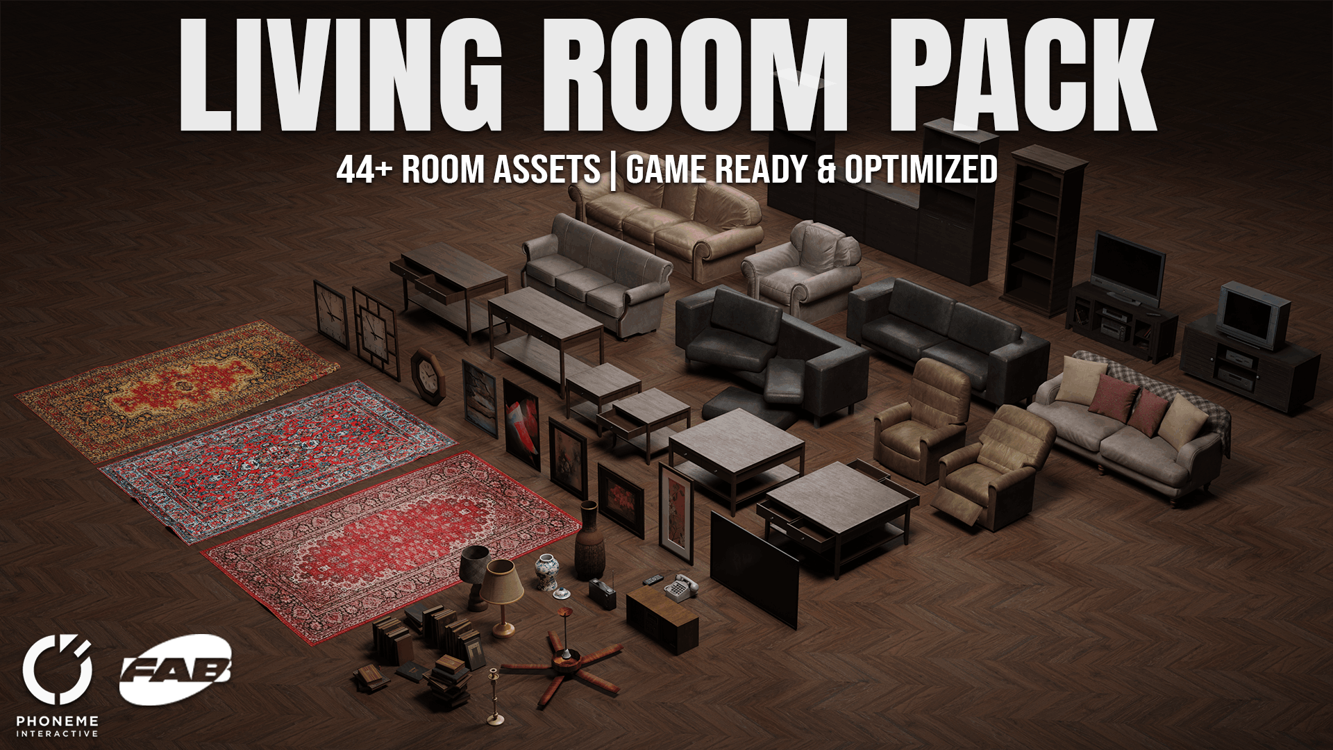 Living Room Pack | Fab