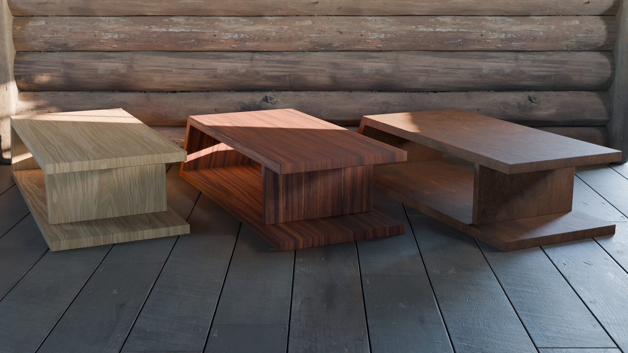 Media 1 for listing Low Poly Coffee Table - Game Ready Asset