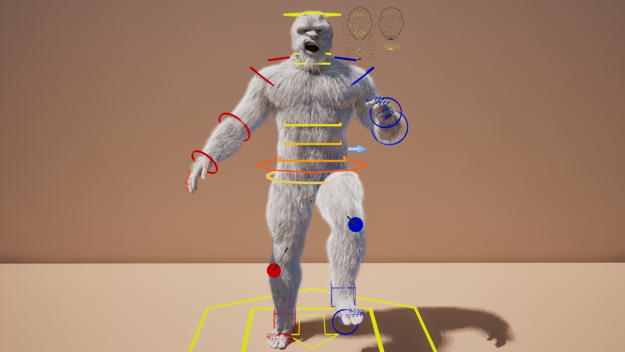 Media 1 for listing Metahuman Completed - Yeti [Actor Shop]