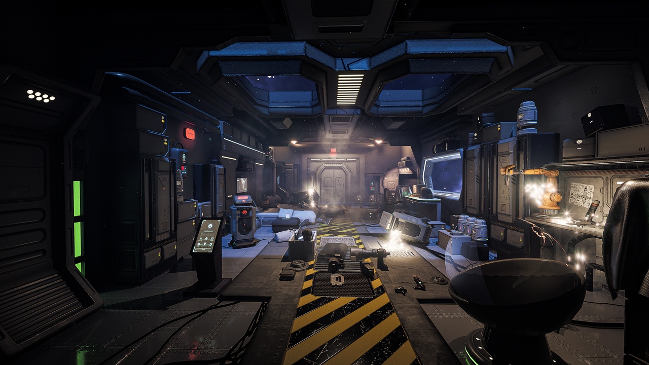 Abandoned Spaceship Quarters 제품 등록을 위한 미디어 1개