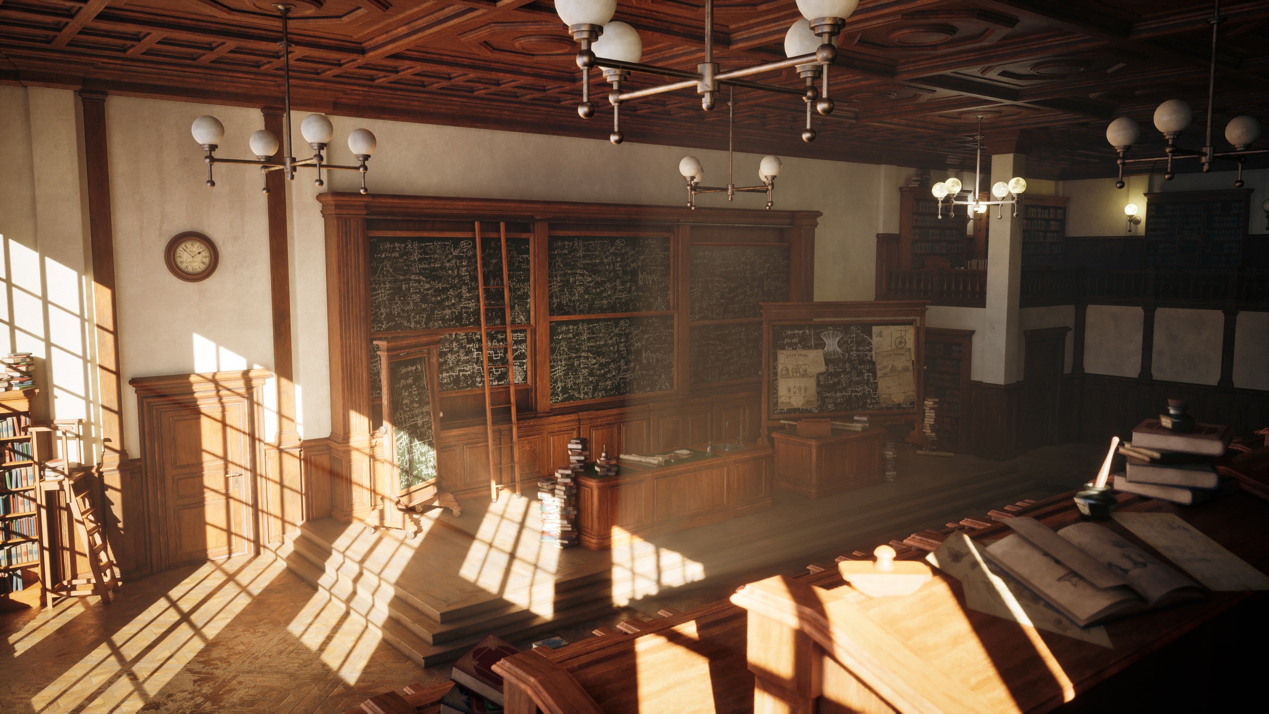 Media 1 for listing Dark Academia - Classic modular lecture hall environment