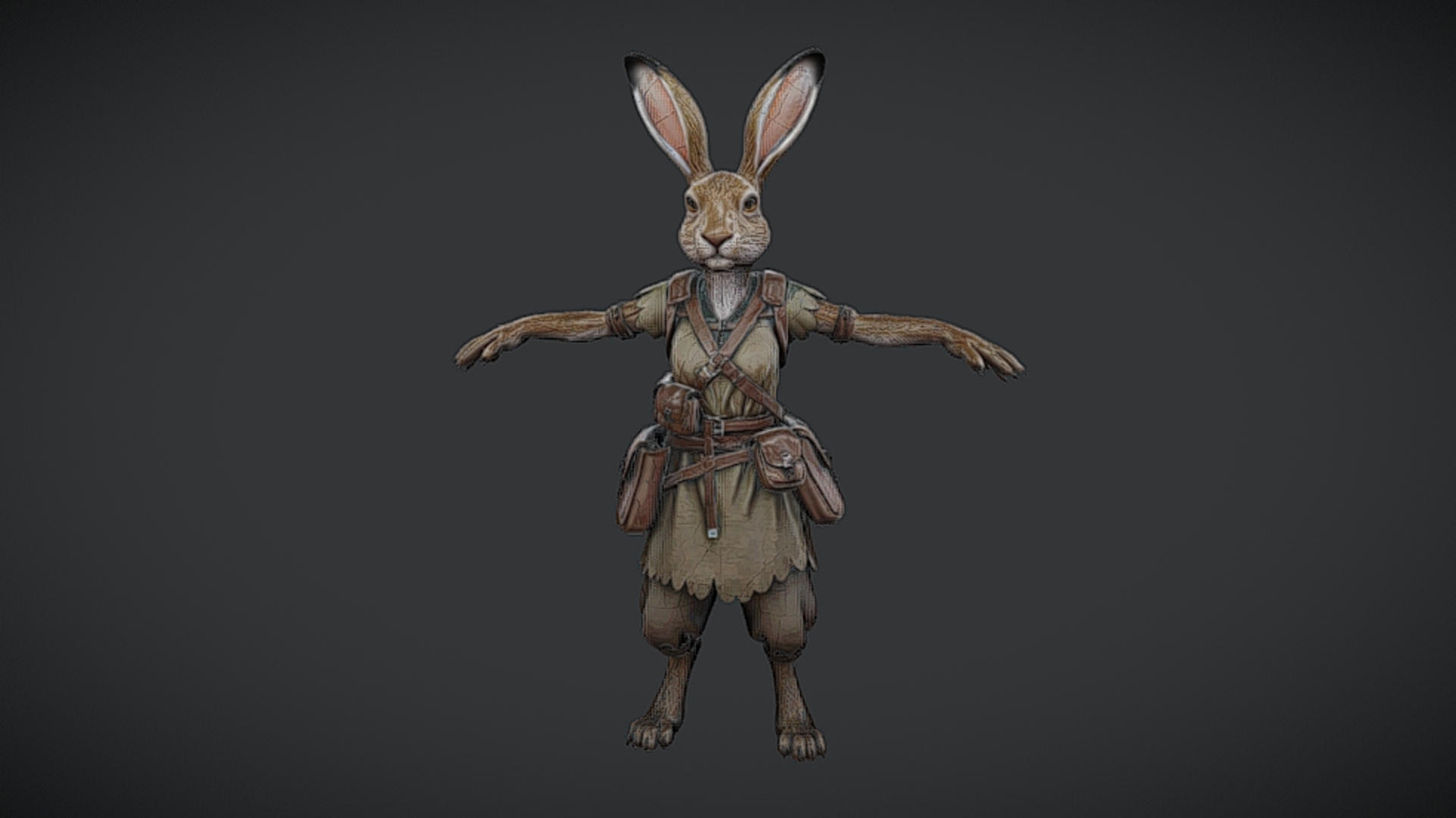 Female Rabbit Fictional Rabbit Character (Female) | Fab