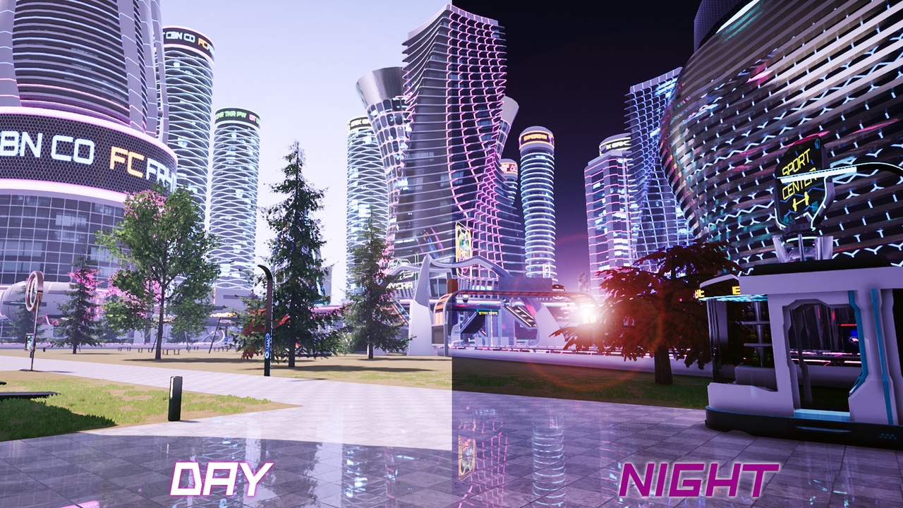 Media 1 for listing METAVERSE FUTURISTIC CITY SCI-FI