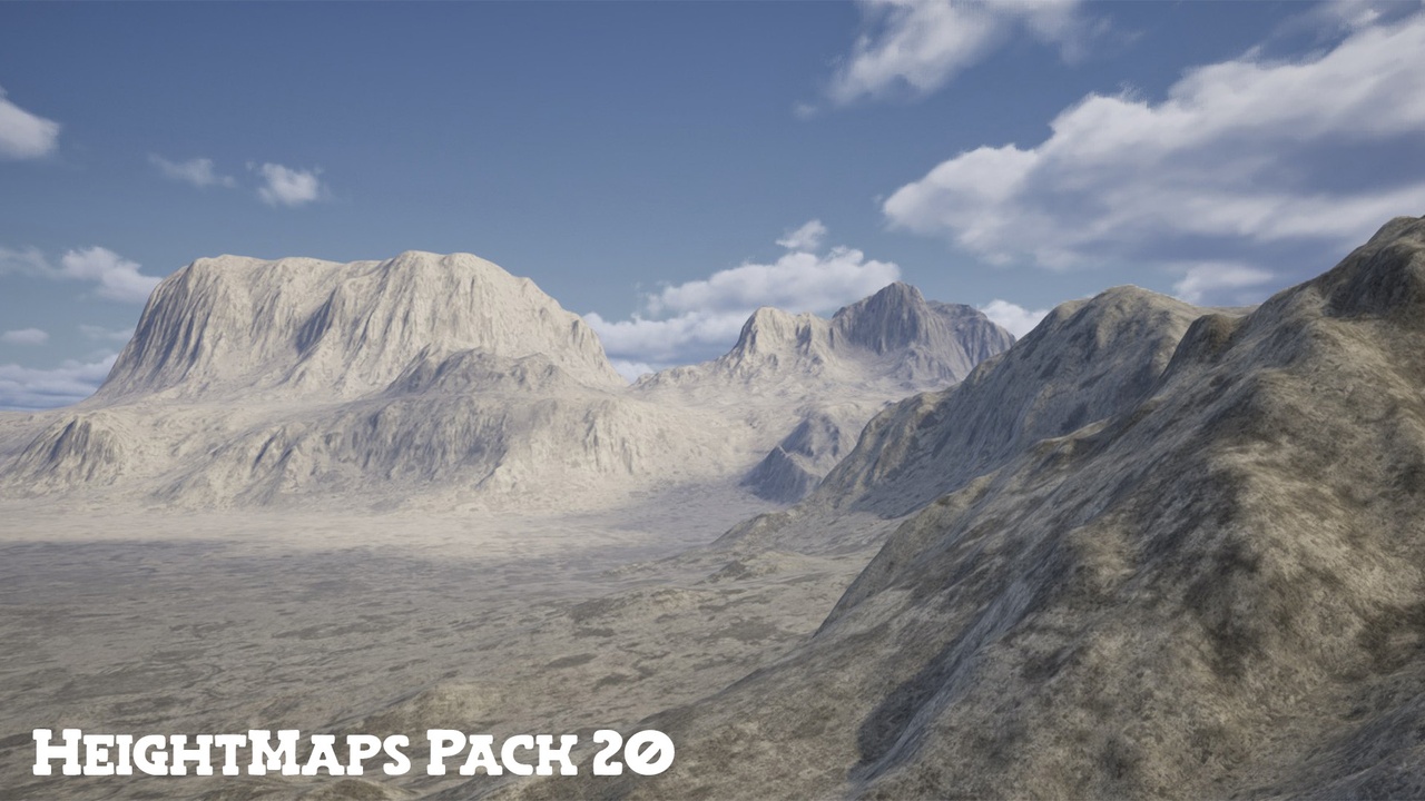 Figma Heightmap HeightMaps Pack 20 | Fab
