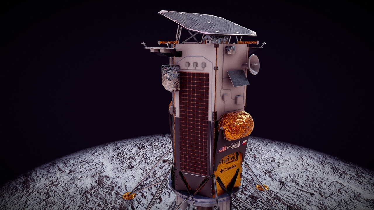 Nova-C Lunar IM-1 MISSION 제품 등록을 위한 미디어 1개