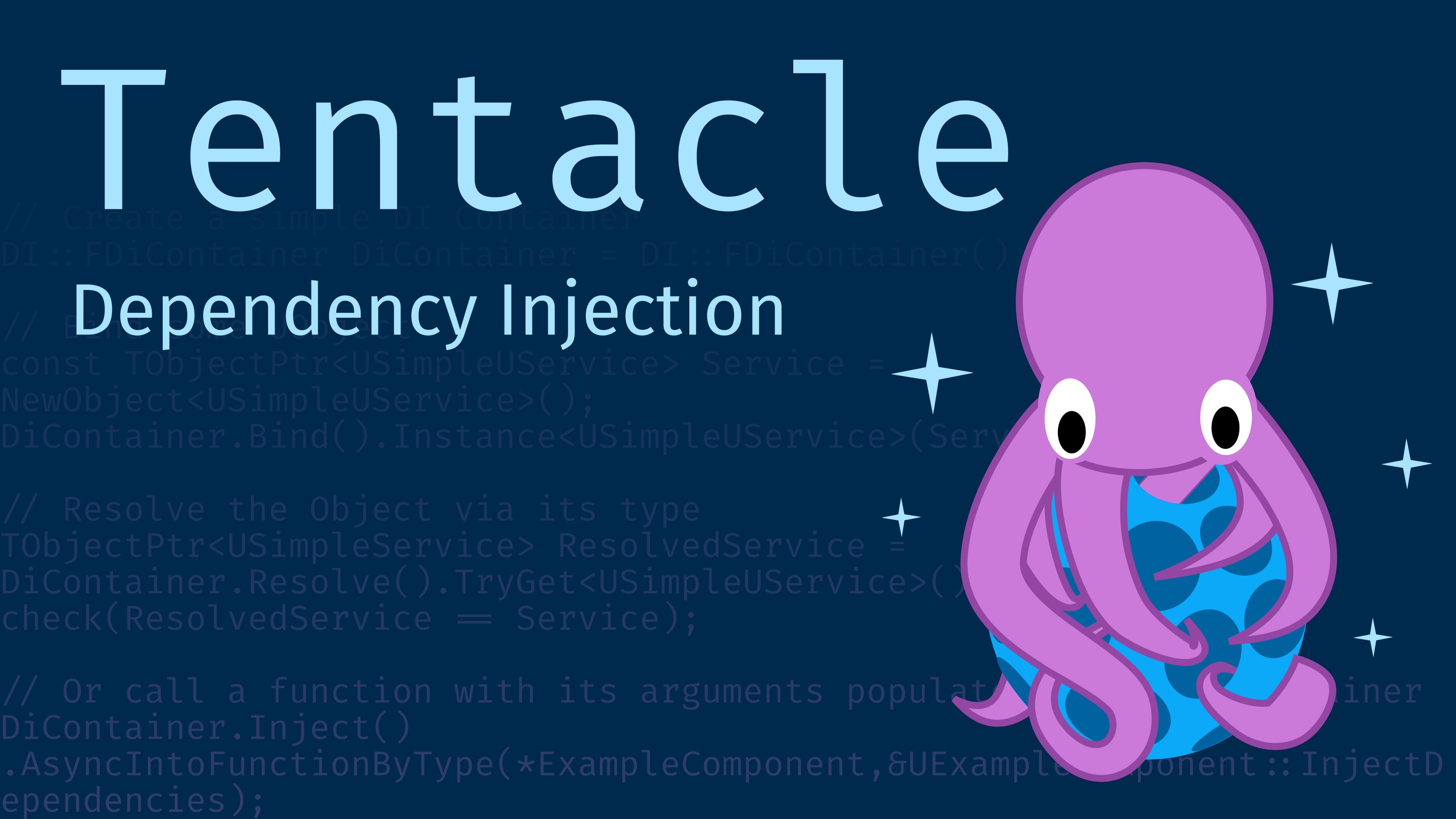Media 1 for listing Tentacle - Dependency Injection Framework