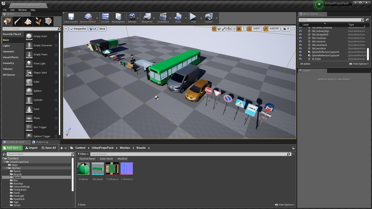 Media 1 for listing Urban Props Pack