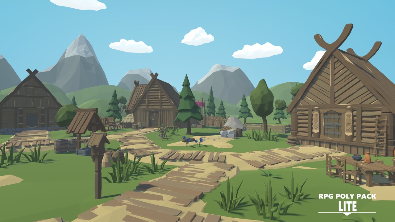 Media 1 for listing RPG Poly Pack - Lite