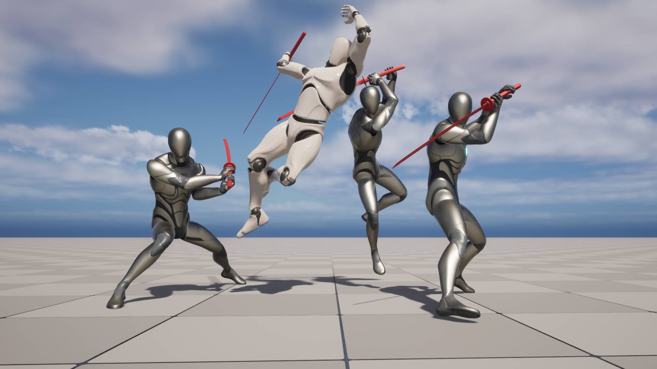 Media 1 for listing Cool Katana Sword Combat Animations V3