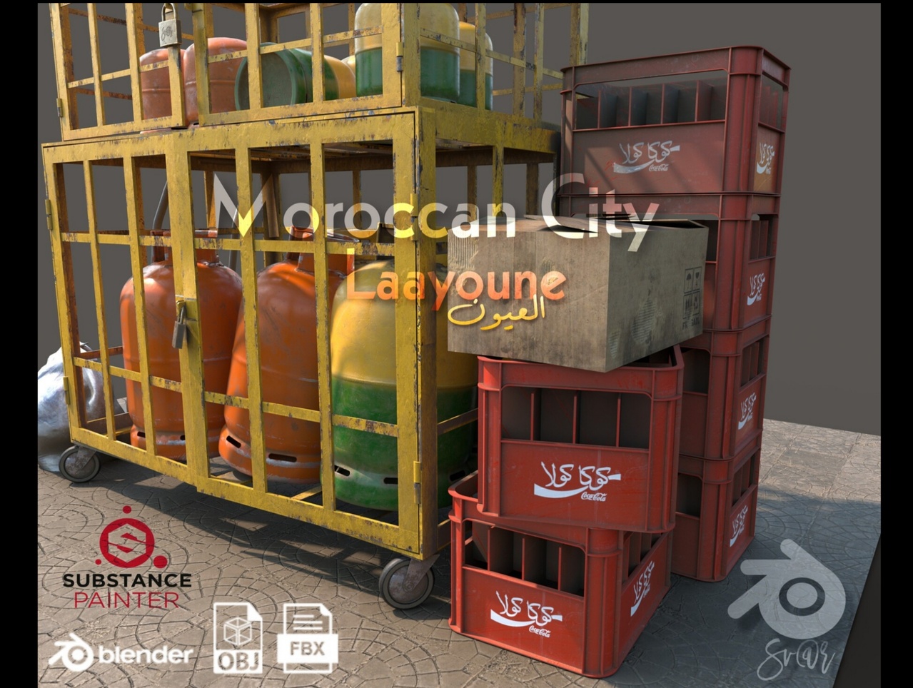 Media 1 for listing Gaz Propane bottle Cage