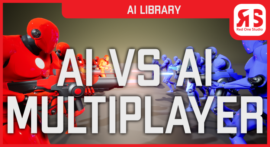 Multiplayer AI vs AI Battlefield | Fab
