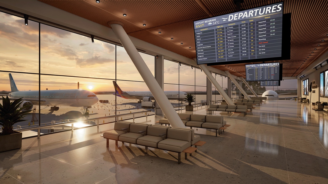 Media 1 for listing Airport Lounge - Morning/Evening/Night