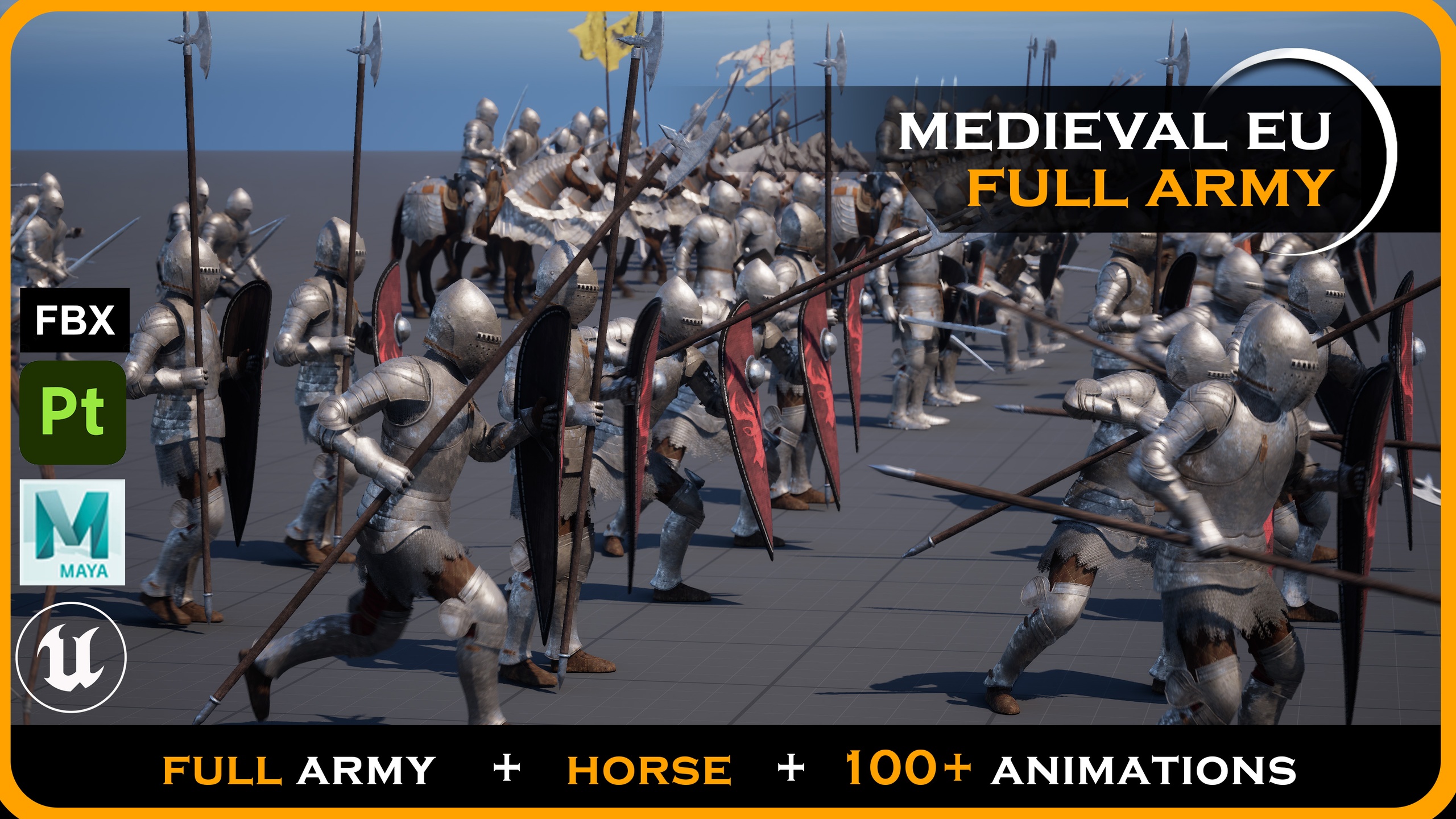 Media 1 for listing Medieval ARMY