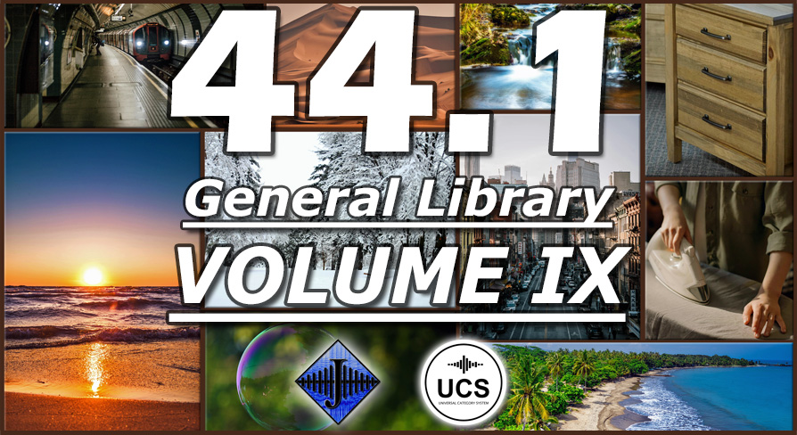 44.1 General SFX Library (Volume IX) | Fab