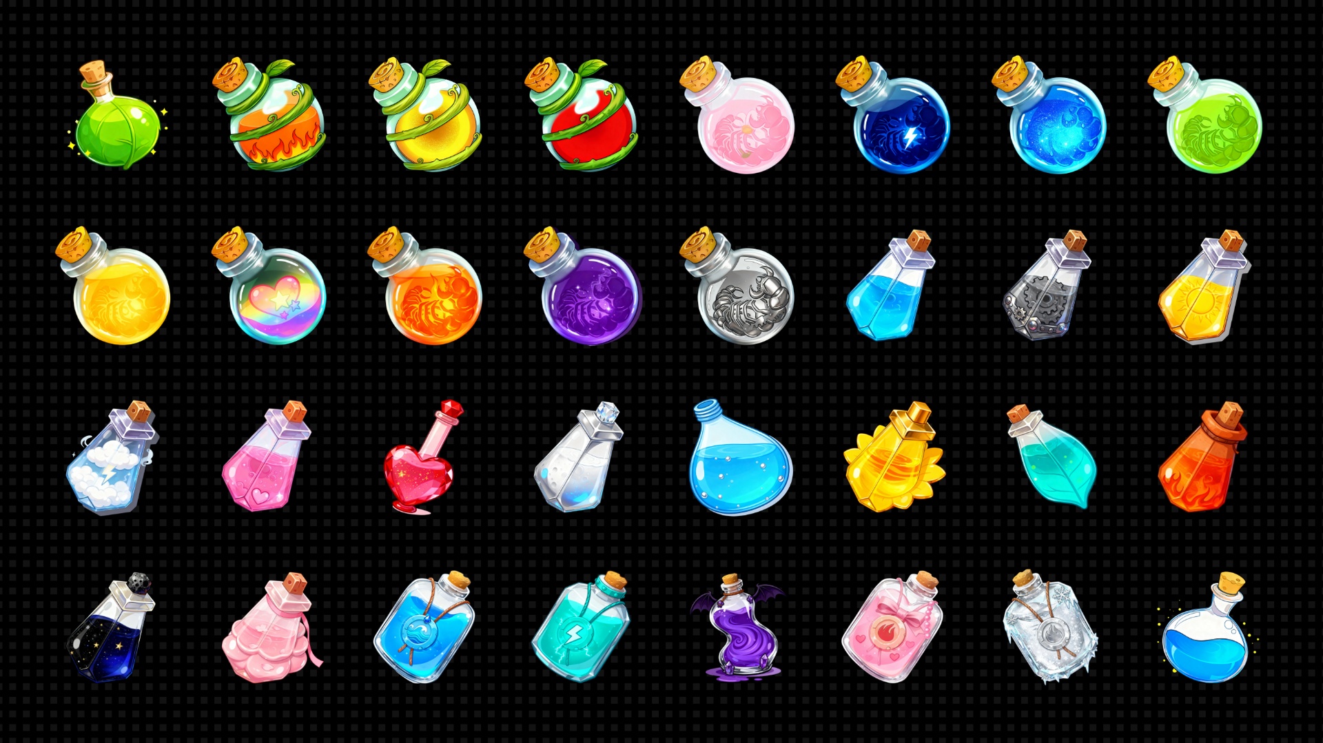 File multimediali per l'articolo 222 Enchanted Potions V1: 1