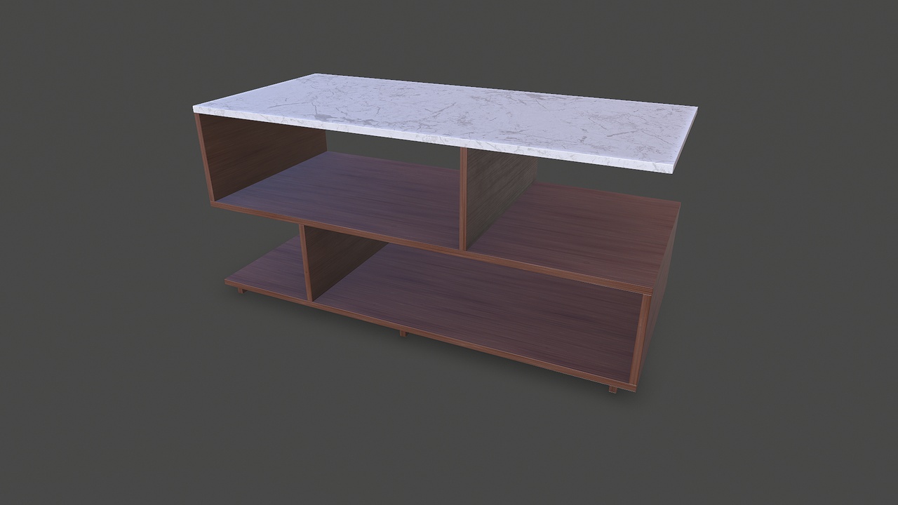 Media 1 for listing Coffee Table Low-poly PBR