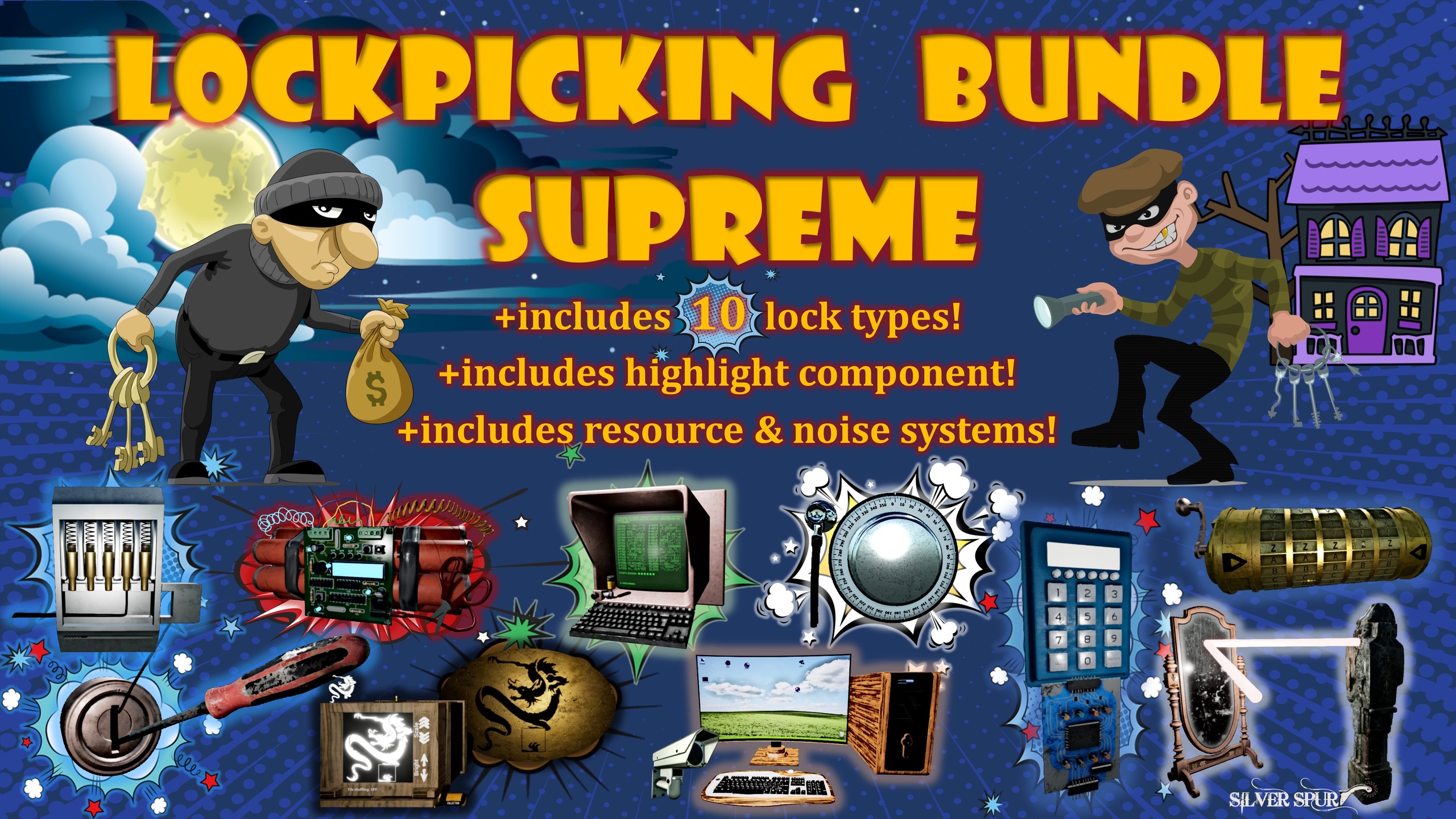 Media 1 for listing LOCKPICKING BUNDLE SUPREME
