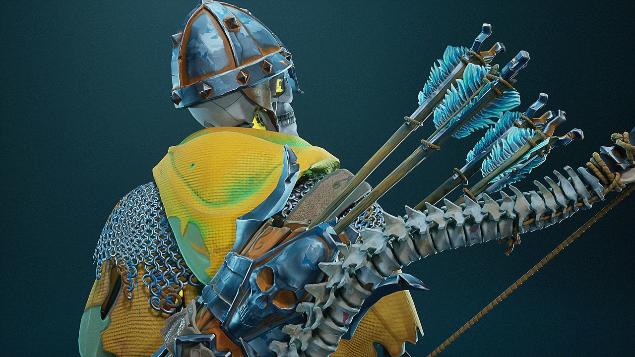Media 1 for listing Skeleton Archer STY01