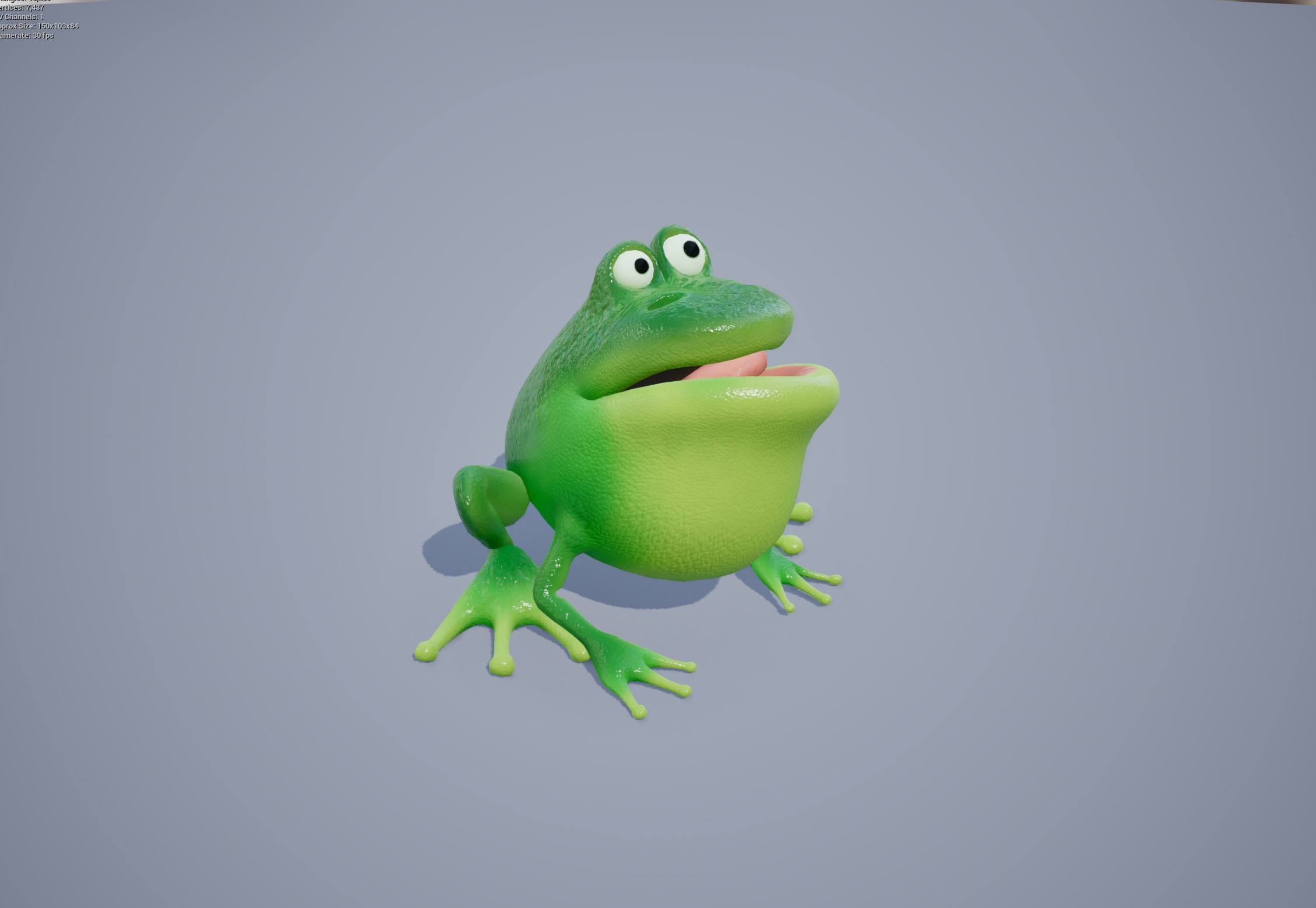 Stylized Frog | Fab
