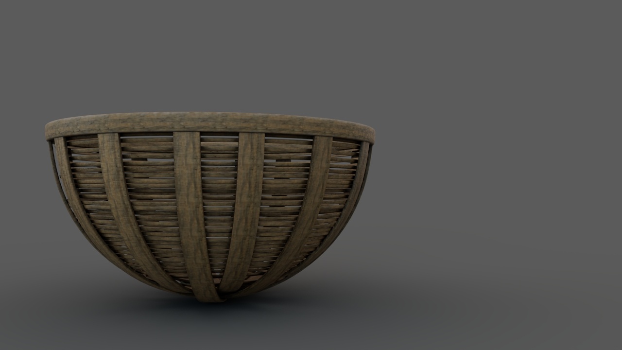 Media 1 for listing Village Tokri basket 3D Model