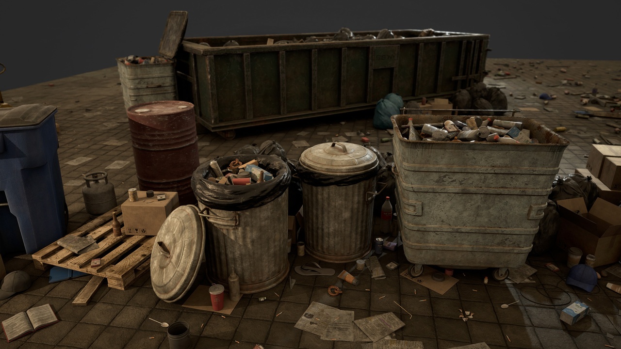 Media 1 for listing Trash City Pack