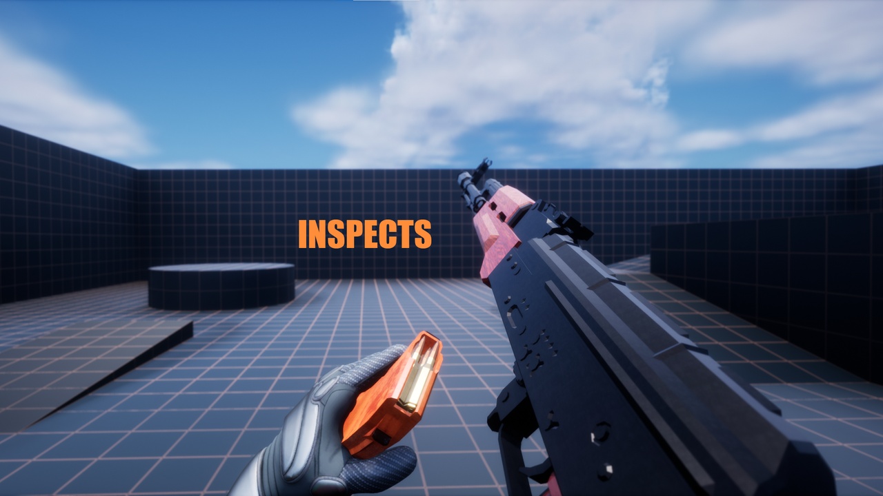 Media 1 for listing FPS Animations - Low Poly AK-74 Modular