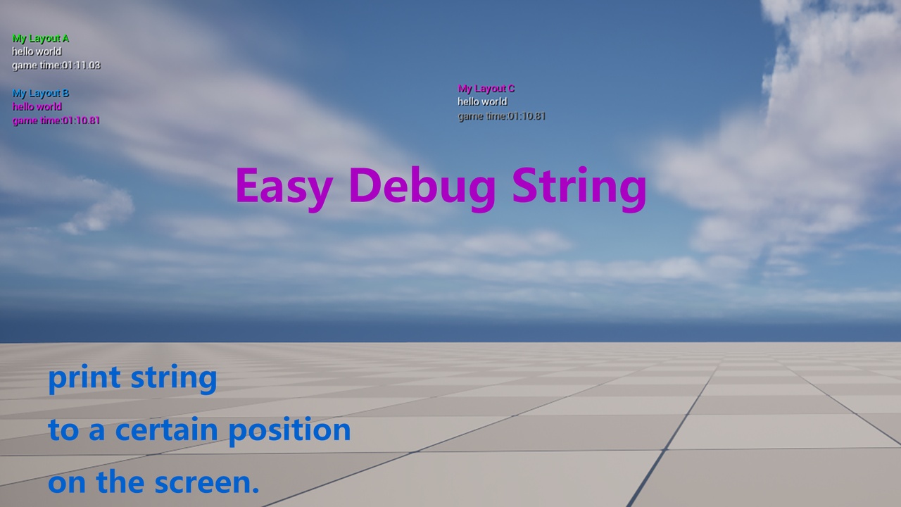 Media 1 for listing Easy Debug String