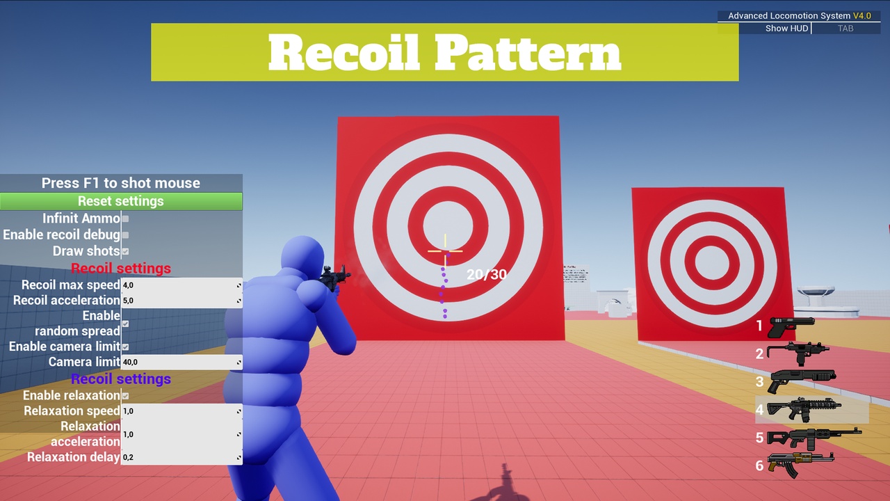 Media 1 for listing Recoil Pattern